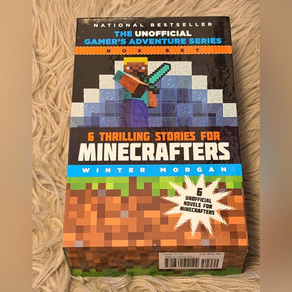 Winter Morgan's Unofficial Gamer's Adventure Series Box Set - Black and Blue